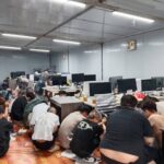 老挝万象公安总局警方在万象市塔銮努亚村抓获88名诈骗团伙成员-足球赛事-足球赛程-足球比分直播网